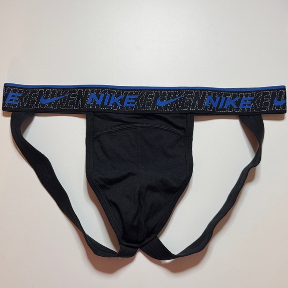 Nike Black Jockstrap Athletic Support - Picture 1 of 4